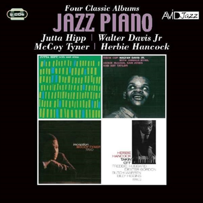 Jutta Hipp/Walter Davis Jr/McCoy Tyner/Herbie Hancock - Jazz Piano - Four Classic Albums (Jutta Hipp With Zoot Sims / Davis Cup / Inception / Takin' Off) (Remastered)(4 On 2CD)