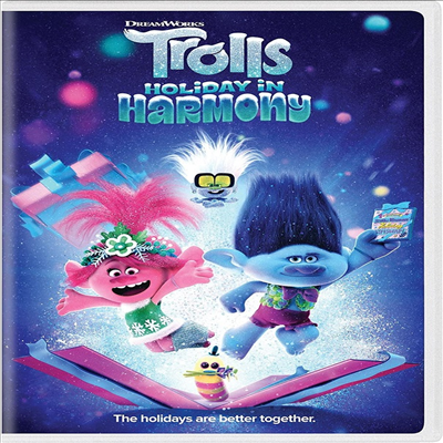 Trolls: Holiday In Harmony (트롤스: 홀리데이 인 하모니) (2021)(지역코드1)(한글무자막)(DVD)