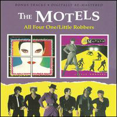 Motels - All Four One/Little Robbers (Remastered)(Bonus Tracks)(2CD)