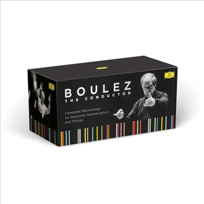 불레즈 DG, 필립스 & 데카 전집 (Boulez The Conductor: Complete Recordings on Deutsche Grammophon and Philips) (84CD + 4Blu-ray) - Pierre Boulez