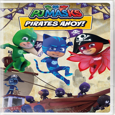 PJ Masks: Pirates Ahoy! (PJ 마스크: 해적 아호이)(지역코드1)(한글무자막)(DVD)