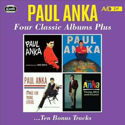 Paul Anka - Four Classic Albums Plus (Remastered)(Bonus Tracks)(4 On 2CD)