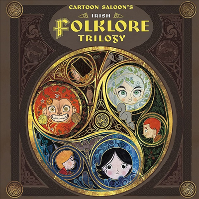 Cartoon Saloon&#39;s Irish Folklore Trilogy (카툰 살룬의 아일랜드 민속 3부작)(한글무자막)(Blu-ray)