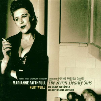 쿠르트 바일: 일곱개의 죄악 (Kurt Weill: The Seven Deadly Sins) (180g)(2LP) - Marianne Faithfull