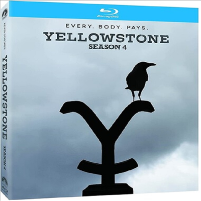 Yellowstone: Season Four (옐로우스톤)(한글무자막)(Blu-ray)