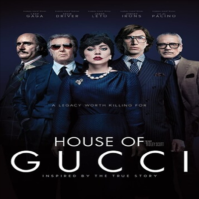 House of Gucci (하우스 오브 구찌)(한글무자막)(지역코드1)(한글무자막)(DVD)