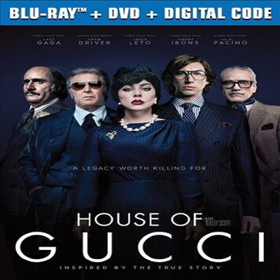 House of Gucci (하우스 오브 구찌)(한글무자막)(Blu-ray)