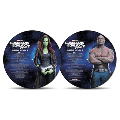 O.S.T. - Guardians Of The Galaxy - Awesome Mix Vol. 2 (가디언즈 오브 갤럭시 2) (Soundtrack)(Ltd)(Picture LP)