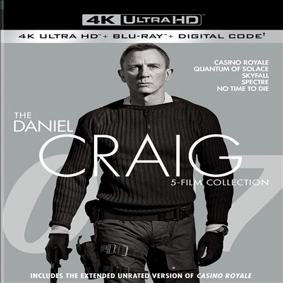 James Bond: The Daniel Craig 5-Film Collection (007 제임스 본드 다니엘 크레이그)(한글무자막)