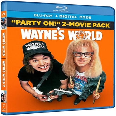 Wayne&#39;s World &quot;Party On!&quot; (웨인즈 월드)(한글무자막)(Blu-ray)