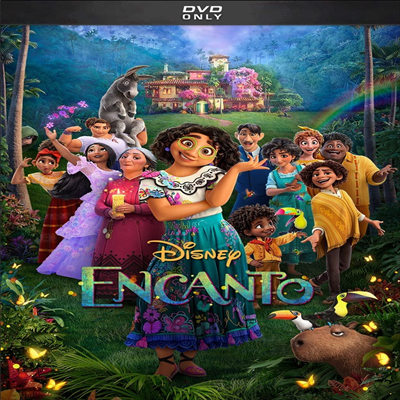 Encanto (엔칸토: 마법의 세계) (2021)(지역코드1)(한글무자막)(DVD)