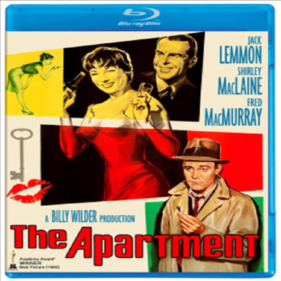 Apartment (1960) (아파트 열쇠를 빌려드립니다)(한글무자막)(Blu-ray)