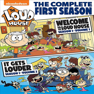 The Loud House: The Complete First Season (링컨의 집에서 살아남기: 시즌 1) (2016)(지역코드1)(한글무자막)(DVD)