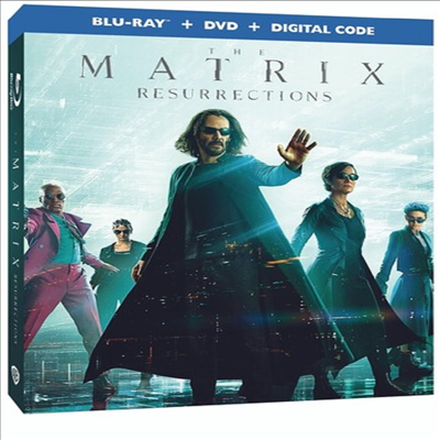 Matrix Resurrections (매트릭스: 리저렉션)(한글무자막)(Blu-ray+DVD)
