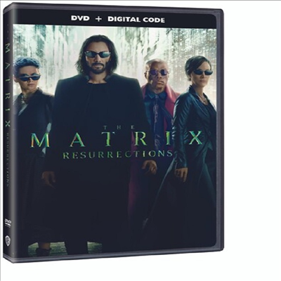 Matrix Resurrections (매트릭스: 리저렉션)(지역코드1)(한글무자막)(DVD)