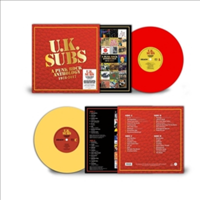 U.K. Subs - A Punk Rock Anthology - 1978-2017 (Ltd)(Colored 2LP)