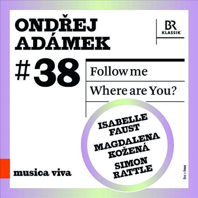 아다메크: 나를 따라와 & 당신은 어디에 (Adamek: Follow Me & Where Are You)(CD) - Isabelle Faust