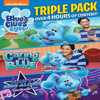 Blue&#39;s Clue&#39;s &amp; You - Triple Pack (블루스클루스)(지역코드1)(한글무자막)(DVD)