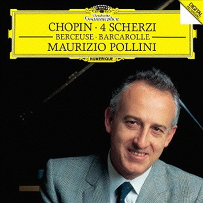 쇼팽: 4 스케르초, 자장가, 뱃노래 (Chopin: 4 Scherzi, Berceuse, Barcarolle) (Ltd)(UHQCD)(일본반) - Maurizio Pollini