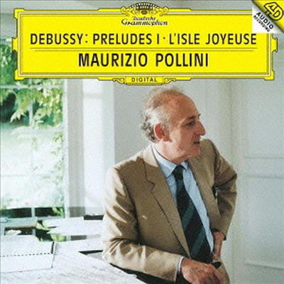 드뷔시: 전주곡 1권, 기쁨의 섬 (Debussy: Preludes I, L'isle Joyeuse) (Ltd)(UHQCD)(일본반) - Maurizio Pollini