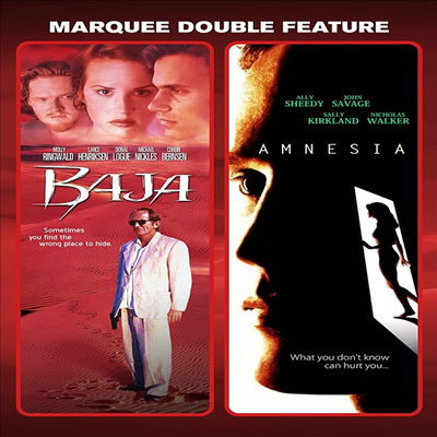 Baja (1995) / Amnesia (1997) (Marquee Double Feature) (바자 / 암네시아)(지역코드1)(한글무자막)(DVD)