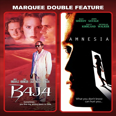 Baja (1995) / Amnesia (1997) (Marquee Double Feature) (바자 / 암네시아)(한글무자막)(Blu-ray)