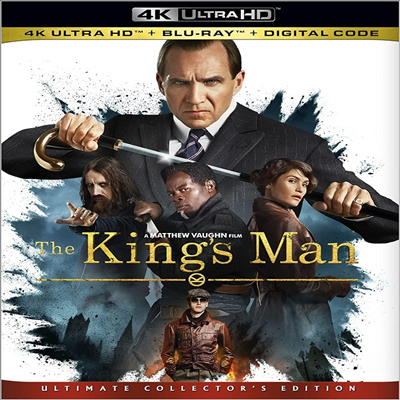The King&#39;s Man (킹스맨: 퍼스트 에이전트) (2021)(한글무자막)(4K Ultra HD + Blu-ray)