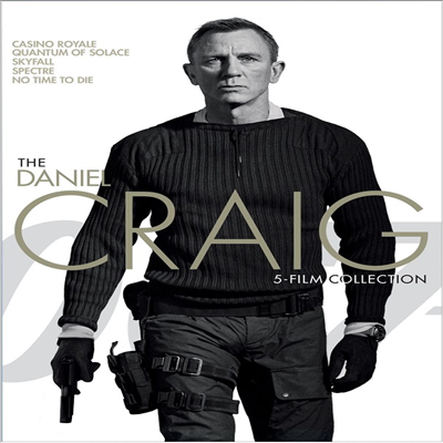 James Bond: The Daniel Craig 5-Film Collection (제임스 본드: 다니엘 크레이그 5 필름 컬렉션)(지역코드1)(한글무자막)(DVD)