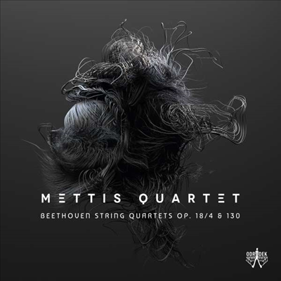 베토벤: 현악 사중주 4 & 13번 (Beethoven: String Quartet No.4 & 13)(CD) - Mettis Quartet