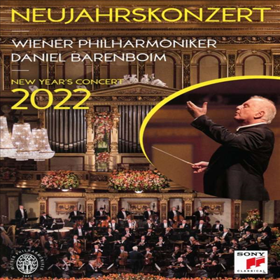 2022년 빈 필 신년음악회 (New Year's Concert 2022) (DVD) (2022) - Daniel Barenboim