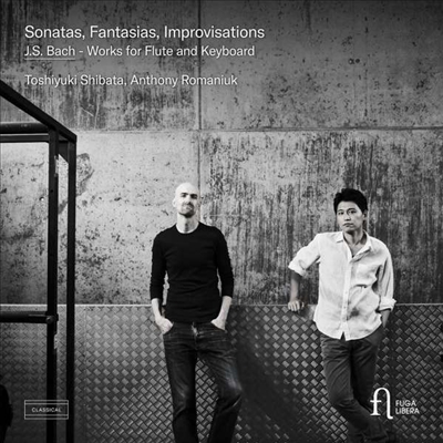 바흐: 플루트 소나타 1, 5 &amp; 6번 (Bach: Flute Sonata Nos.1, 5 &amp; 6)(CD) - Toshiyuki Shibata