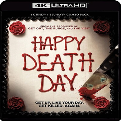 Happy Death Day (해피 데스데이) (4K Ultra HD+Blu-ray)(한글무자막)