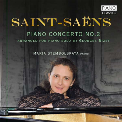 생상스: 피아노 협주곡 2번 - 피아노 독주반 (Saint-Saens: Piano Concerto No.2 for Piano Solo)(CD) - Maria Stembolskaya