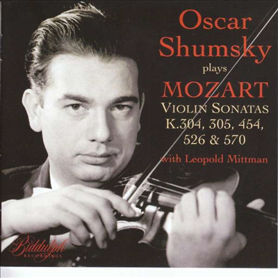 모차르트: 바이올린 소나타 21, 22, 32, 35번 (Mozart: Violin Sonnatas K.304, K305, K454 & K526)(CD) - Oscar Shumsky