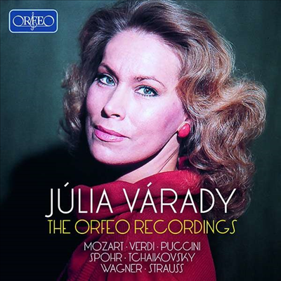 줄리아 바라디 - 메조 소프라노 오르페오 레코딩 (Julia Varady - The Orfeo Recordings) (10CD Boxset) - Julia Varady