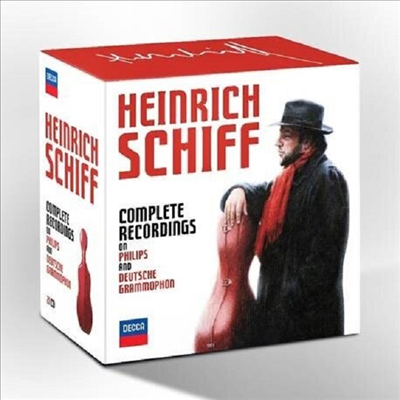 하인리히 쉬프 첼로 - 필립스 & DG 녹음 (Heinrich Schiff - Complete Recordings on Philips & Deutsche Grammophon) (21CD Boxset) - Heinrich Schiff