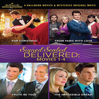 Signed, Sealed, Delivered: Movies 1-4 (사인드, 실드, 딜리벌드: 무비스 1-4)(지역코드1)(한글무자막)(DVD)