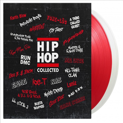 Various Artists - Hip Hop Collected (Ltd)(180G)(Red & White Vinyl)(2LP)