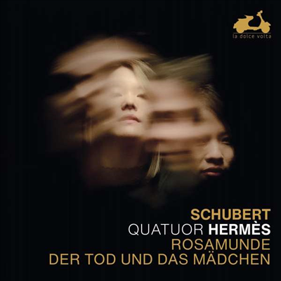 슈베르트: 현악 사중주 13번 '로자문데' & 14번 '죽음과 소녀' (Schubert: String Quartets Nos.13 'Rosamunde' & 14 'Death and the Maiden)(CD) - Quatuor Hermes
