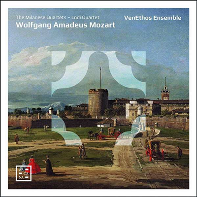 밀라노 사중주 - 모차르트: 현악 사중주 1 - 7번 (The Milanese Quartets - Mozart: String Quartets Nos.1 - 7) (2CD) - VenEthos Ensemble