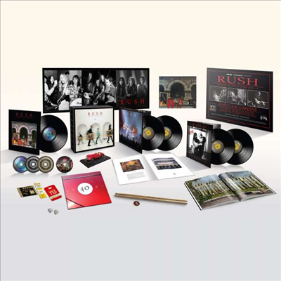 Rush - Moving Pictures (40th Anniversary Edition)(Super Deluxe Edition)(3CD+5LP+Blu-ray Audio+Blu-ray Box Set)