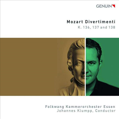 모차르트: 디베르티멘토 (Mozart: Divertimento)(CD) - Johannes Klumpp