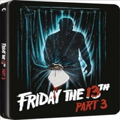 Friday The 13th Part 3 (13일의 금요일 3) (Steelbook)(한글무자막)(Blu-ray)
