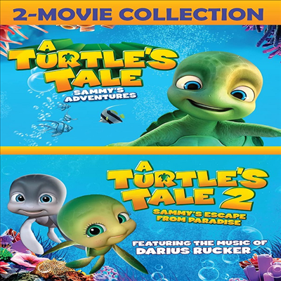 A Turtle&#39;s Tale: Sammy&#39;s Adventures (2010) / A Turtle&#39;s Tale 2: Sammy&#39;s Escape From Paradise (2012) (어 터틀스 테일)(지역코드1)(한글무자막)(DVD)