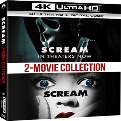 Scream 2022: 2 Movie Collection (스크림 컬렉션)(한글무자막)