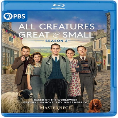 All Creatures Great &amp; Small: Season 2 (올 크리처스 그레이트 &amp; 스몰: 시즌 2) (2021)(한글무자막)(Blu-ray)
