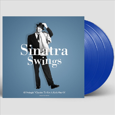 Frank Sinatra - Sinatra Swings: 48 Swingin' Classics To Get A Kick Out Of (180G)(Blue Vinyl)(3LP)