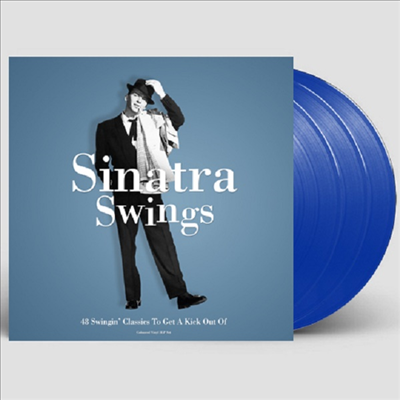 Frank Sinatra - Sinatra Swings: 48 Swingin&#39; Classics To Get A Kick Out Of (180G)(Blue Vinyl)(3LP)