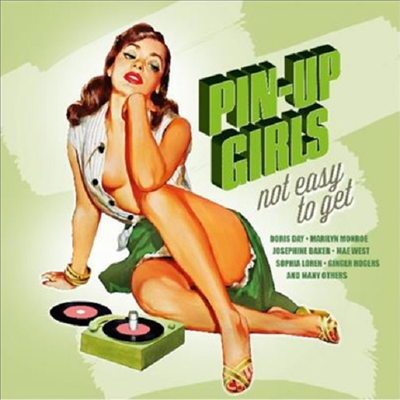 Various Artists - Pin-Up Girls-Not Easy To Get (Ltd)(Pink Vinyl)(LP)