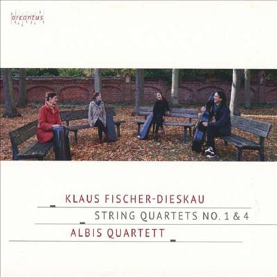 클라우스 피셔-디스카우: 현악 사중주 1 &amp; 4번 (Klaus Fischer-Dieskau: String Quartets Nos.1 &amp; 4)(CD) - Albis Quartett